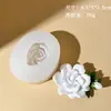 Molde de Silicona Hecho a Mano DIY Pegamento de Cristal Flor Estéreo Rosa Camelia Loto Hoja de Loto Yeso Fondant