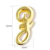 Superficie de Espejo de Cobre Nueva Transfronteriza Colgante de 26 Letras Inglesas Collar Pulsera Pendientes DIY Accesorios Simples Versátiles