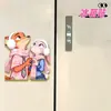 Novos Ímãs de Geladeira Magnéticos de Zootopia com Alto Apelo Estético Apresentando Nick e Judy, Itens Decorativos de Geladeira em Acrílico