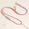 Cordón para Colgante de Cuentas de Jade Tejido a Mano con Jade y Cera de Abeja, Estilo Chino Nuevo Cordón de Collar Ajustable DIY para Hombres y Mujeres, Al por Mayor