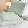 Funda de almohada de látex 40X60 Par, Funda de almohada de seersucker 30X50, Funda para inserto de almohada de espuma viscoelástica, Individual Modelo Nuevo 2026