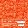 Paquete de Recarga de 264 Colores 1000 Piezas 2.6 mm Fusion Beads Tablero de Pines Set de Rompecabezas Beads para Planchar Serie Completa de 264 Colores