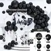 Amazon Transfronterizo Juego de Globos de Halloween Arco Decoración Globos de Atmósfera Decoración de Fiesta del Festival de Fantasmas Cadena de Globos