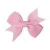 Pinza para el cabello de lazo de color sólido de Amazon transfronterizo, clip lateral para bebé, diadema para bebé de cola de milano para niños, venta al por mayor