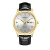 Relógio Masculino Orsga Aço Dourado e Preto Calendário Duplo com Diamantes, Estilo de Negócios Fashionável, Transmissão ao Vivo do Fabricante, Relógio de Pulso a Quartzo Transfronteiriço para Homens