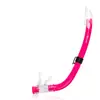 WAVE Set de Snorkel para Niños de Dos Piezas Tubo de Snorkel Semiseco de Boquilla Suave Gafas de Buceo de Montura Grande para Estudiantes