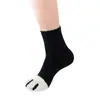 Calcetines Pantufla para Mujer Transfronterizos Amazon Hogar Calcetines de Terciopelo de Coral Huellas de Patas de Gato Calcetines Suaves para Dormir Cálidos y de Terciopelo