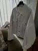 Yuran 26 Nova Coleção Primavera/Verão Jaqueta Jeans Tecida em Cor com Lavagem à Areia, Fio Siro Turco, Corte Slim