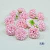 Flores Simuladas de Pinha 3,5cm Cardo Pequeno Crisântemo Adorno para Headdress de Minorias Étnicas Decoração para Caixa de Doces de Casamento Caixa de Presente