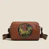 Bolsa Transversal de Ombro Casual Simples Retrô Fashionável e Personalizada Novo Estilo Bolsa Feminina 2026 Primavera Nicho Bolsa Almofada