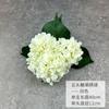 Cinco cabezas de Hortensia de Caramelo Hortensia de Simulación Hanfu Hecho a Mano con Flor Falsa Decorativa Flor de Simulación Accesorios para el Cabello Decoración del Hogar