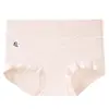 Calcinhas Femininas Plus Size de Algodão Colorido Natural com Cintura Alta, Controle de Barriga e Ajuste ao Corpo, Alta Elasticidade e Entrepierna Estendido, Feitas de Algodão Puro