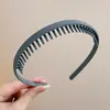 Diadema invisible simple y deportiva que no aprieta la cabeza, diadema antideslizante para lavarse la cara, accesorio para el cabello de hombre de corona alta
