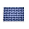Tapete de Mesa Nórdico Jacquard Listrado Teslin Lavável Cropped Coaster Tapete de Mesa Isolado Antiderrapante Western Placemat