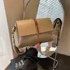Bolsa feminina transfronteiriça 2026 nova bolsa quadrada pequena versátil para o dia a dia estilo coreano design simples moderno bolsa de ombro bolsa transversal para mulheres