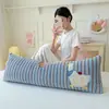 Linda almohada de dibujos animados hecha de terciopelo de leche de alta densidad, larga y especialmente diseñada para que las niñas duerman con ella, extraíble y lavable, adecuada para dormir de lado y abrazar las piernas
