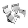 Ángulo Extruido Asiento de Ángulo de Aluminio Engrosado Código de Ángulo de Aluminio Pieza de Ángulo de Aluminio de 90 Grados Conector de Perfil de Aluminio 4080 Ángulo de Aluminio Reforzado 4040 Otros