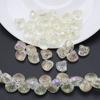 Concha Abanico Galvanoplastia Colorido Cristal Vidrio Cuentas Sueltas DIY Accesorios de Joyería Aretes Collar Colgante Vida Marina