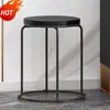Banqueta redonda doméstica de madeira maciça de carvalho puro, 45cm de altura, banqueta de aço de alta qualidade em aço inoxidável, banqueta de ferro empilhável para mesa de jantar, restaurante