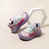 Sapatos Esportivos Infantis Estilo Coreano 2025 Novo Outono e Inverno Sapatos de Papai para Meninas Leves Respiráveis de Sola Macia Sapatos Casuais para Meninos