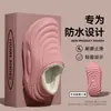 Pantuflas de Algodón Impermeables para Hombre, Nuevo Estilo Otoño/Invierno 2026, Antideslizantes Cálidas de Interior para el Hogar, Pantuflas de Algodón para Exteriores con Felpa Adicional