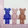 Accesorios de Coche para Muñeca de Marca de Moda Libro del Conductor Parche de Mickey Estéreo Funda para Teléfono Móvil Oso Violento Dibujo Animado Moderno