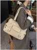 Bolsa Tote de Gran Capacidad Estilo Dulce y Fresco para Mujer 2026 Nueva Tendencia Versátil para el Día a Día Bolso de Mano Bolsa Uniforme Bolso de Hombro Simple