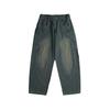 BUILTTOLAST - Pantalones vaqueros vintage japoneses lavados de primavera para hombre, pantalones cónicos holgados tipo harén K25