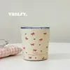 Caneca Térmica Mini de Aço Inoxidável Estilo Simples Não Comum para Crianças Desenho Animado Fofo Portátil Alto Valor Estético Nicho Estudantil