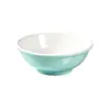 A8 Melamina Imitación Porcelana Bol para Wontons Bol para Gachas de Desayuno Bol Especial Anti-Borde Plástico Bol para Leche de Soya Hulatang Bol para Arroz Uso Comercial