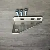 Bisagra de refrigerador congelador cerradura de puerta de congelador resorte de puerta bisagra de aleación de zinc accesorios bisagra de cierre de puerta de congelador