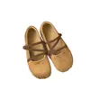 Bailarinas retro de cordones estilo francés para mujer, nuevo modelo otoño 2026, zapatos Mary Jane de suela blanda adecuados para combinar con faldas para ir al trabajo