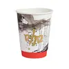 Saco de Embalagem para Café Comercial Copo Único Copo Duplo Descartável Embalagem para Levar Chá com Leite Saco de Papel Kraft Bolsa de Mão Logo