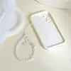 Novo Cordão Doce Estilo Transfronteiriço para Celular com Design Fresco de Contas, Corrente de Celular Personalizada, Acessório Portátil para Câmera CCD