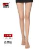 Calcetines altos hasta la rodilla de pimiento rojo para mujer, finos, antienganches, de seda, duraderos, antideslizantes, negros, antideslizantes, estilo JK