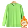 Sudadera nueva de algodón pesado con cuello redondo, corte holgado, estilo masculino, color liso, top casual, disponible en varios colores