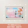 Prateleira de Armazenamento com Painel Perfurado Gancho Decorativo Magnético Adesivo de Furo Redondo Placa de Armazenamento de Metal DIY Cabide de Exibição de Mesa