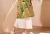 Vestido para Niñas 2026 Verano Nuevo Estilo Sin Mangas Hombros Descubiertos Qipao Cuello Halter Nuevo Estilo Chino Vestido de Verano Ropa Infantil