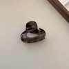 Pinza Avanzada para Agarrar Tortuga Carey tamaño pequeño Pinza para Coleta Media Pinza para el Cabello Tocado Pinza para el Cabello Accesorios para el Cabello de la Parte Trasera del Cabello Pinza de Tiburón