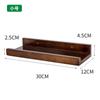Estante de almacenamiento de pared de madera maciza, estante de madera maciza para cocina nórdica, estante decorativo para colgar en la pared del dormitorio y la sala de estar