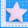Peluche Estrella de Cinco Puntas Simple Otoño e Invierno Nuevo Estilo Estrella Esponjoso Lindo Pasador Accesorios
