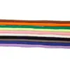 Estoque de Fábrica Cordão de Cintura Cordão de Moletom Cordão Redondo de Poliéster Colorido 5MM Cordão de Cintura de Calça Cordão de Ajuste Acessórios para Vestuário Atacado