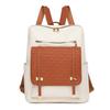 Bolsa de Hombro Doble Portátil de PU para Mujer, Nueva de Primavera y Otoño, Informal, Ligera, Moderna, Sencilla, Disparo Real, Práctica, Transfronteriza, Outlet de Fábrica