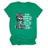 Si Mis Personalidades Amazon Ebay Sitio Independiente Camiseta de Manga Corta con Cuello Redondo de Moda y Única para Mujer