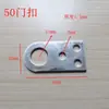 Cerradura Antigua Puerta Nariz Antirrobo Puerta Hebilla de Hierro Soldada Hebilla en L Hebilla de Ángulo Recto Candado Colgante 9 Metabo