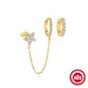 Brincos de prata de lei S925 com estrelas, flor, diamante, brincos brincos brincos Europa e Estados Unidos populares, brincos de personalidade versáteis com formato de olho de cavalo