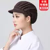 Gorras de trabajo al por mayor para catering transfronterizo, gorros de chef de cocina, gorras a prueba de aceite y polvo para fábricas de alimentos y talleres, gorras anti-caída del cabello para mujeres