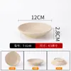 Tigela Rústica Estilo Retrô em Melamina, Prato Tradicional para Hot Pot de Chongqing, Tigela para Pratos, Tigela para Vinho, Tigela de Cerâmica Imitando Porcelana, Louça Simples