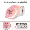 Papel Térmico con Gradiente de Color Ciclo Multicolor Adecuado para Papel de Etiqueta Térmica Jingchen B3S, Detong P1, Puchu Aq00