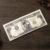 Carteira Criativa Masculina Cross-border Dólar Americano Impressão Moeda Padrão Lona Carteira Curta Bolsa de Cartão em estoque Pode Ser Definido